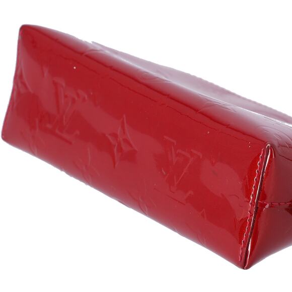 Louis Vuitton Pochette Cosmetic Bag Monogram Vernis Pouch M91496 Pomme d'Amour - Picture 6 of 7